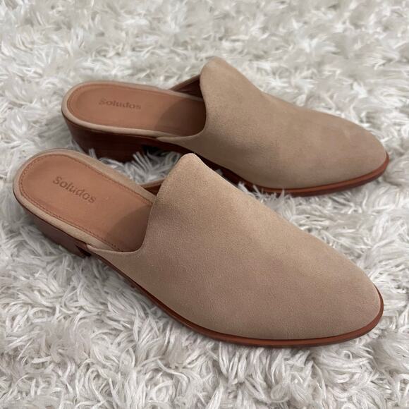 Soludos The Venetian Mule in Sand Size 8 Women’s - Picture 1 of 10